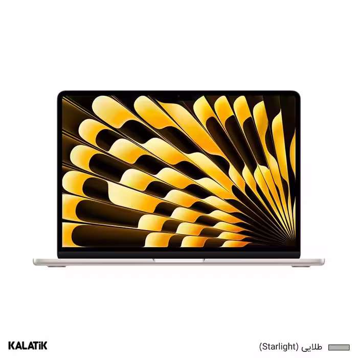 لپ تاپ 13.6 اینچی اپل MacBook Air مدل MC6A4 2025 با تراشه M4، رم 24GB و حافظه 512GB SSD