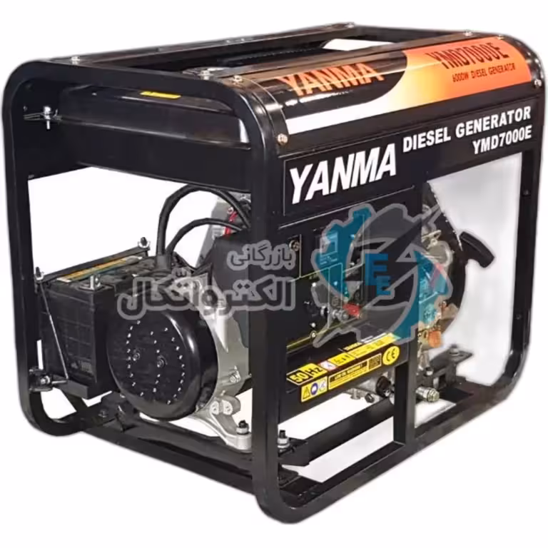 موتور برق دیزلی تک فاز 6/5 کیلووات استریم | گازوئیلی 6 هزار و پانصد YMD7000E