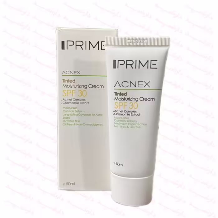 کرم مرطوب کننده رنگی SPF30 پرایم 50 میلی لیتر