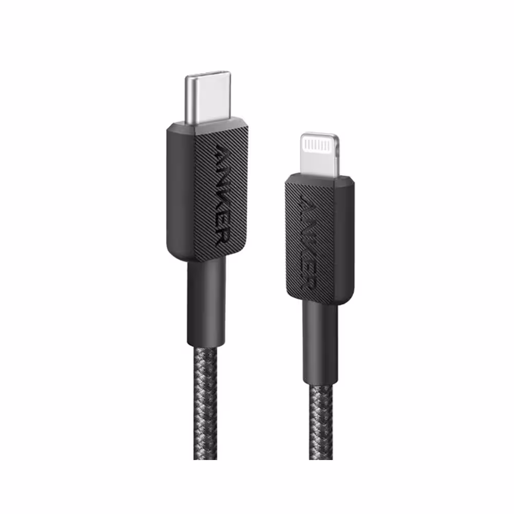 کابل تبدیل USB-C به لایتنینگ انکر مدل A81B6 طول 1.8 متر