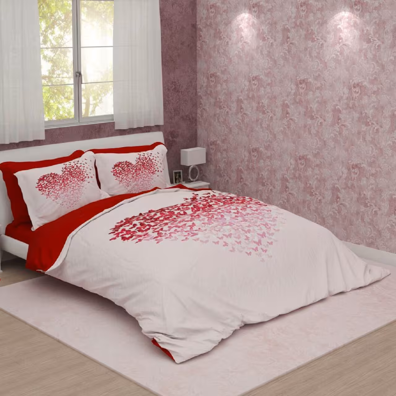 سرویس لحاف روتختی ترکسان کد D165 دو نفره 6 تکه