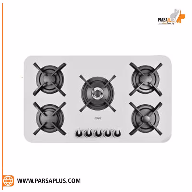 اجاق گاز کن پاردیک سفید pardyc w