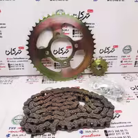 ست دنده ( طبق ) زنجیر جلو و چرخ عقب همراه با زنجیر اپاچی 150 ، 160 و 180 کیفیت درجه 1