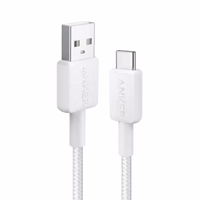 کابل تبدیل USB به USB-C انکر مدل 322/A81H6 طول 1٫8 متر