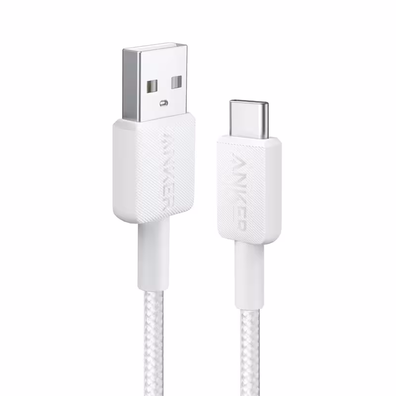 کابل تبدیل USB به USB-C انکر مدل 322/A81H6 طول 1٫8 متر