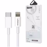 کابل شارژ USB-C به لایتنینگ TREQA مدل CA-838 طول 1 متر