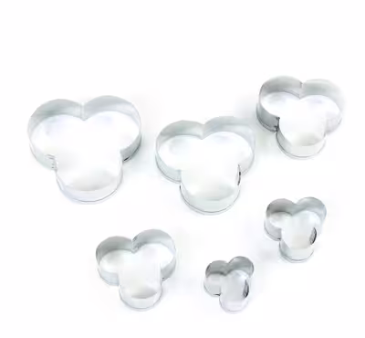 بودکور ست کاتر 6 تايي گل سه پر 270010