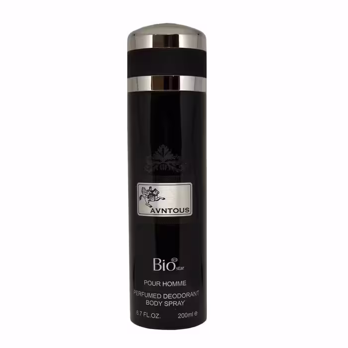 اسپری بدن مردانه بیو استار مدل 200ml Avntous