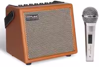 آمپلی فایر با بلندگو ومیکروفون