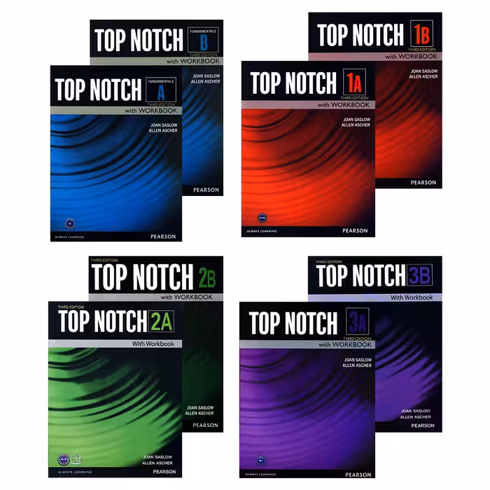 مجموعه کامل تاپ ناچ | کتاب انگلیسی Top Notch pack