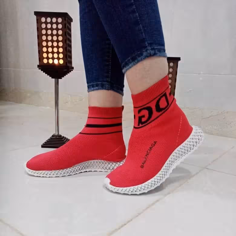 کفش بافت جورابی3