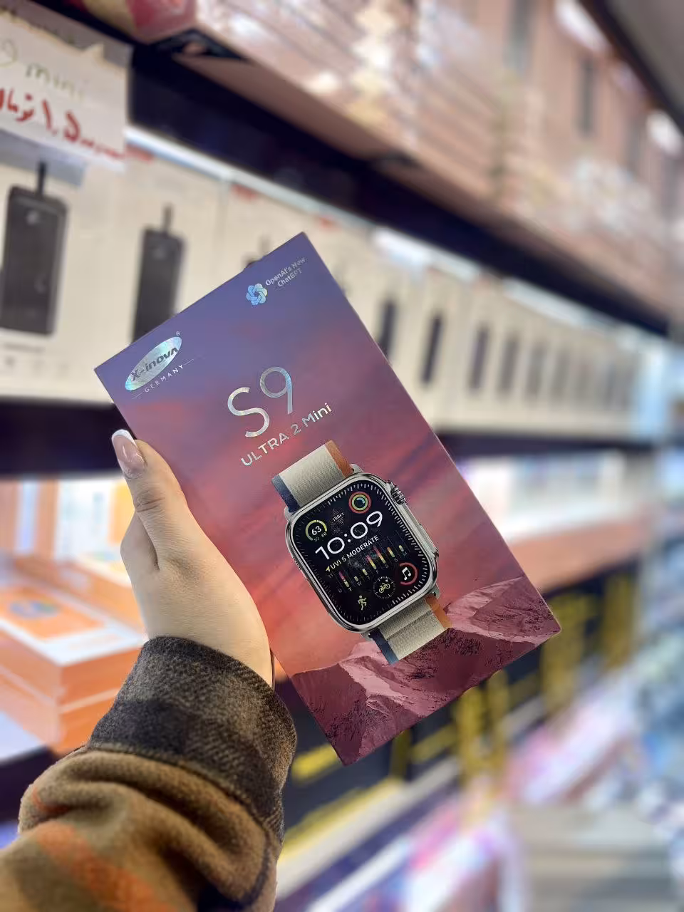 ساعت هوشمند شرکت X-inovA مدل S9 ultra2 Mini