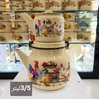 کتری و قوری لعابی ساخت روسیه