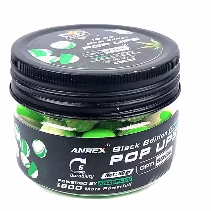 بویله ماهیگیری پاپ آپ دو رنگ سیر و شاهدانه برند ANREX سایز 16 میل