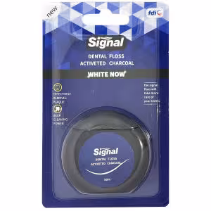 نخ دندان سیگنال مدل کربنی 3D WHITE