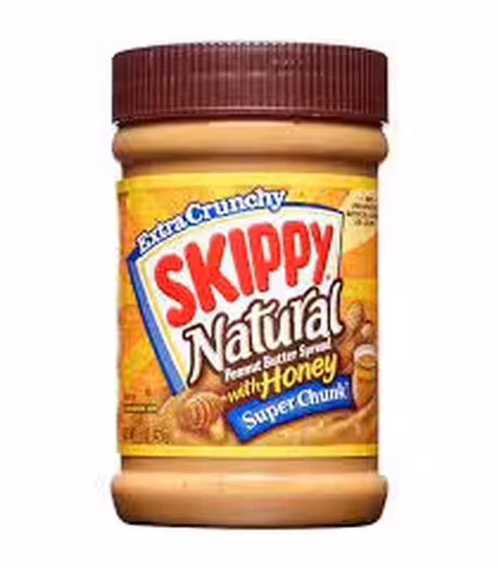 کره بادام زمینی نچرال 425 گرم اسکیپی Skippy natural