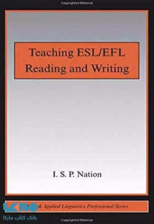 Teaching ESL/ EFL Reading and Writing