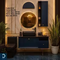 روشویی کابینتی مدل سویل
