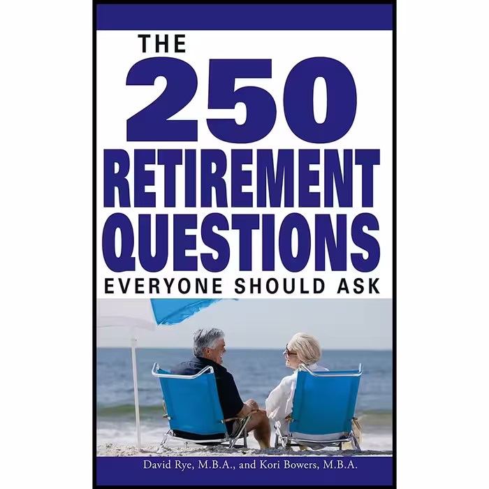 کتاب زبان اصلی The  Retirement Questions Everyone Should Ask اثر David E Rye