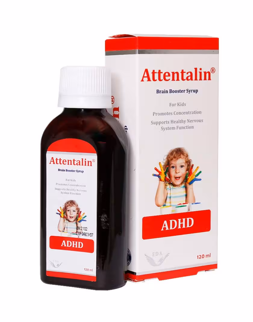 شربت اتنتالین سیمرغ دارو عطار 120 میلی لیتر Attentalin