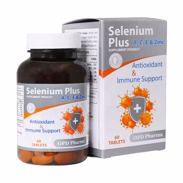 قرص سلنیوم پلاس او پی دی فارماOPD Pharma Selenium Plus
