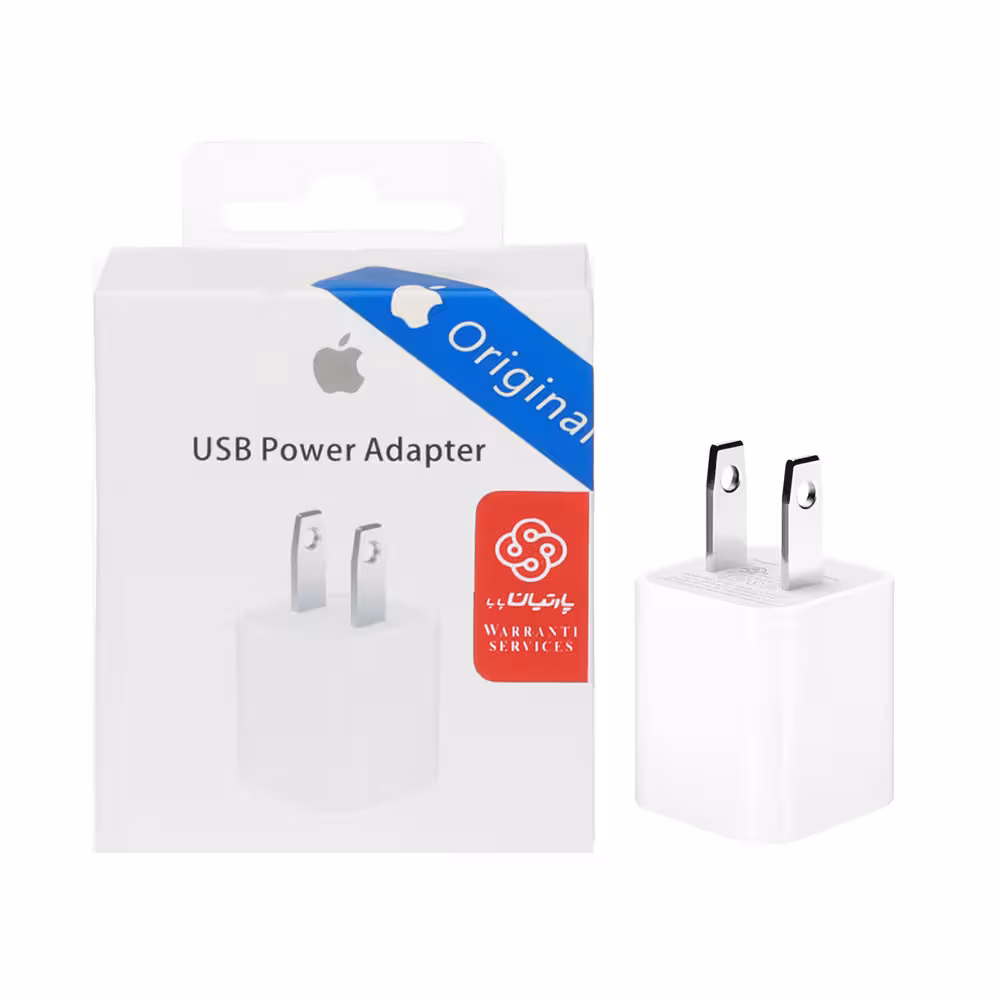شارژر دیواری تک پورت آیفون پک دار مدل MD813ZM/A اورجینال