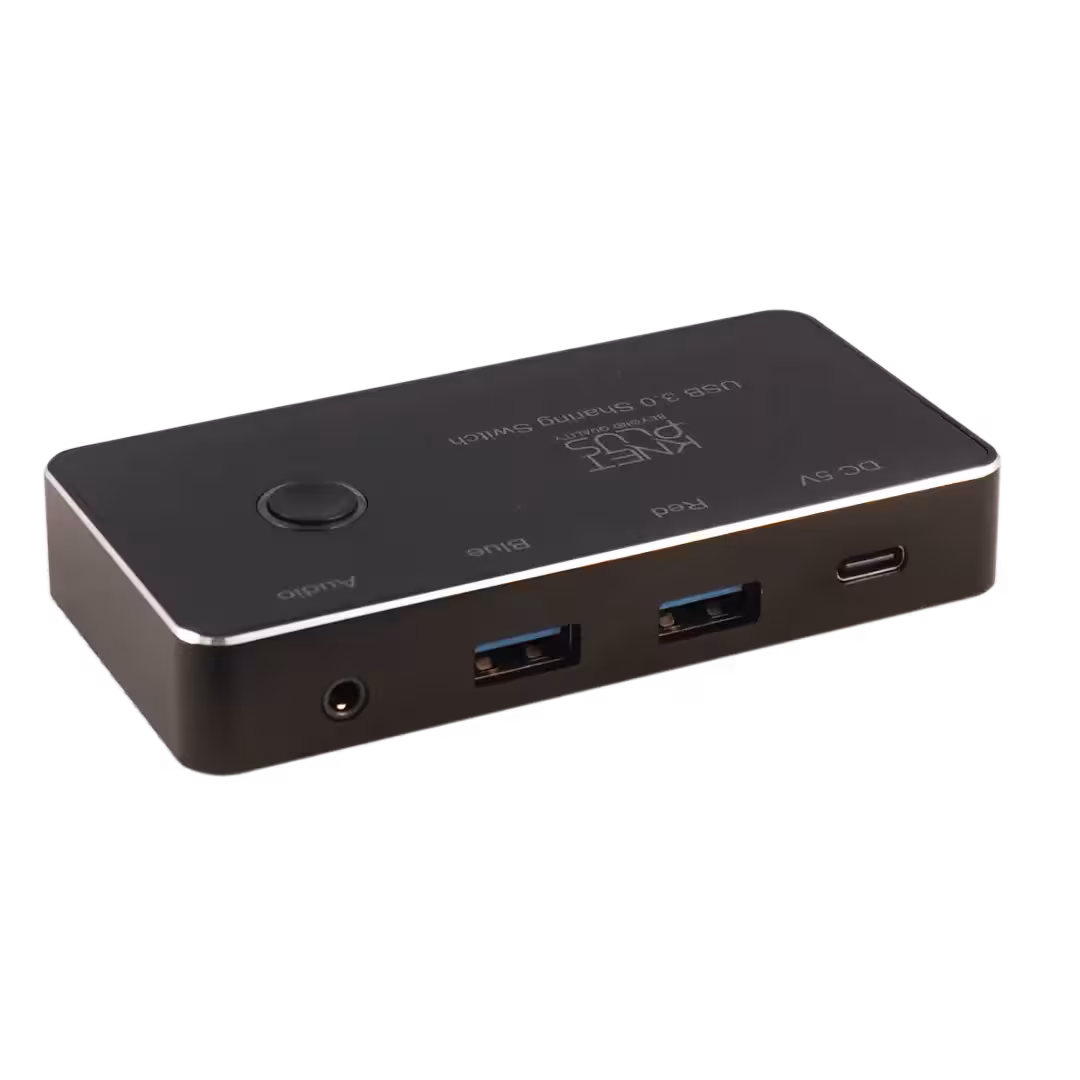 هاب سوئیچ پرینتر 5*2 کی‌نت پلاس مدل KP-SWUSBZ30 KP-Z30