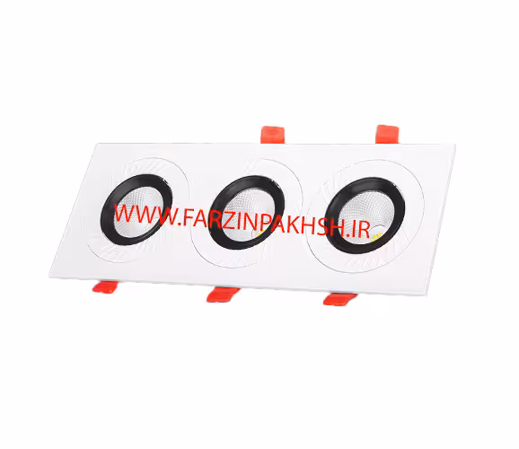 چراغ سقفی 3×7 وات پارس شعاع توس مدل تریلایت متحرک