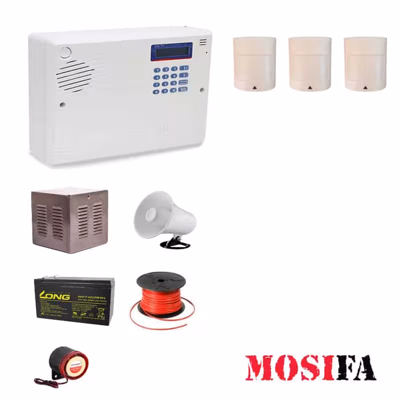 پکیج دزدگیر اماکن سایلکس سیمکارتی مدل SPR3