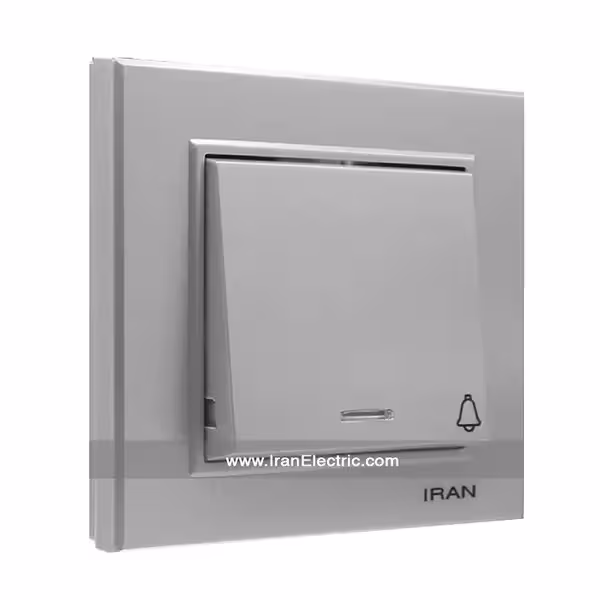 شاسی زنگ برلیان رنگی نقره ای ایران الکتریک