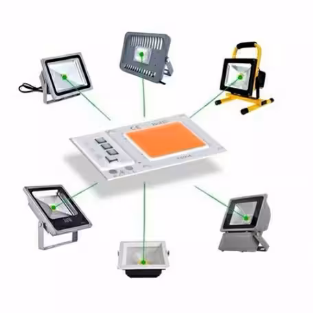 LED COB مخصوص رشد گیاه 10W 220V با درایور داخلی