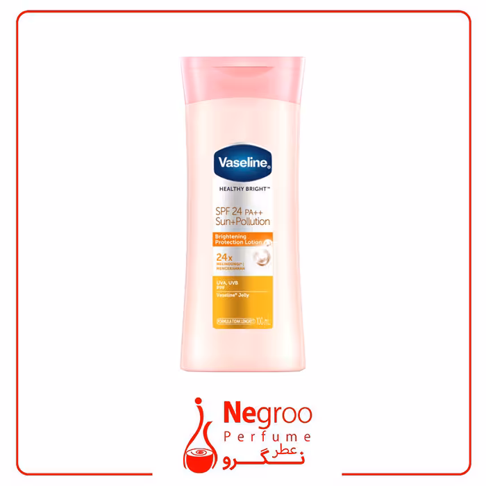 لوسیون بدن وازلین مدل sun pollution حجم 200 میلی لیتر