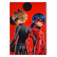 دفتر مشق کارتون دختر کفشدوزکی