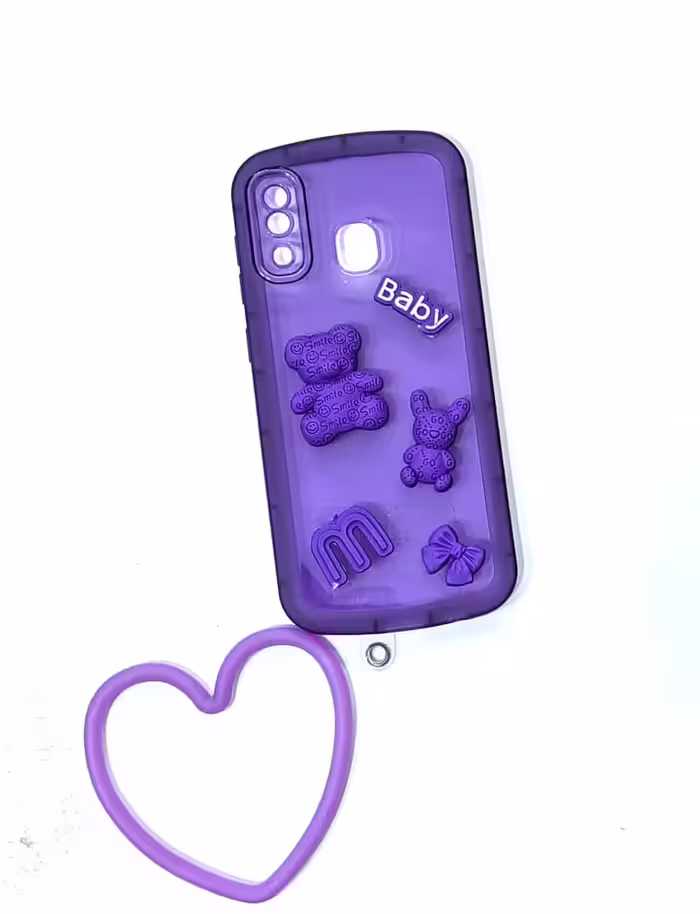 قاب عروسکی برجسته طرح baby سامسونگ A20,A30Samsung A20,A30 baby designed doll frame