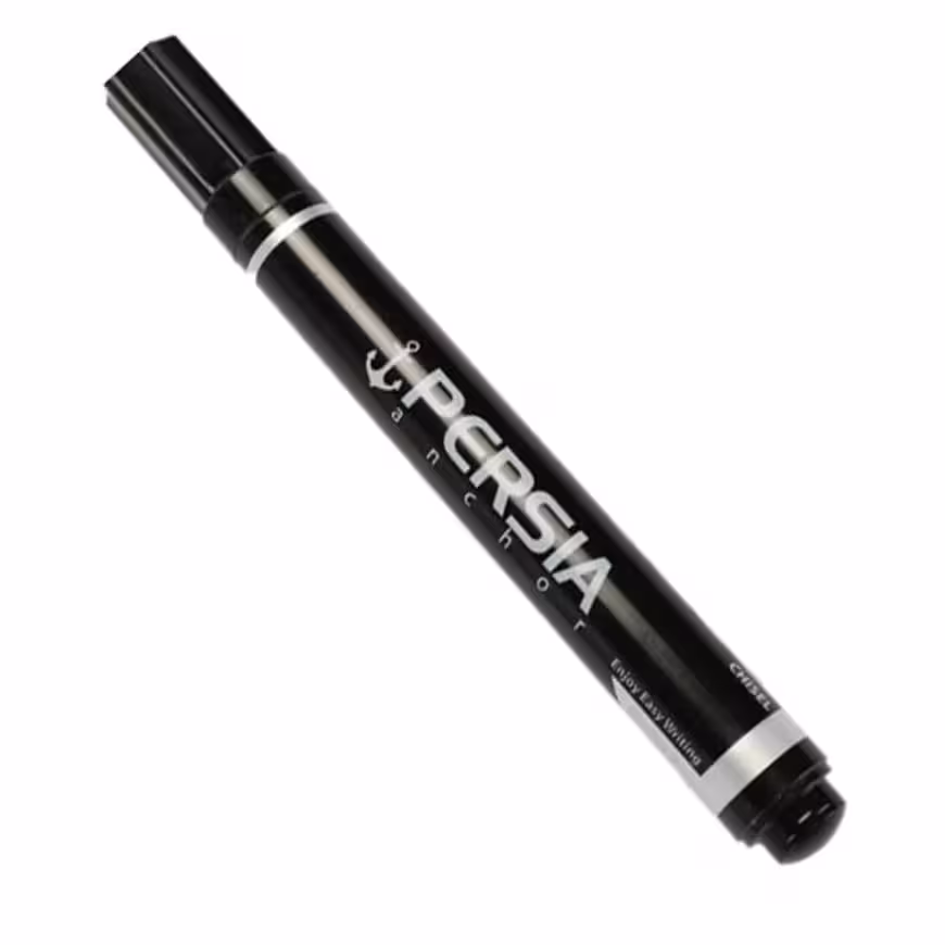ماژیک کارتن نویس رنگ مشکی پرشیا PERSIA