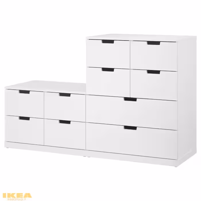 دراور 10 کشو مدل NORDLI | برند ایکیا | ارسال 5 روز کاری