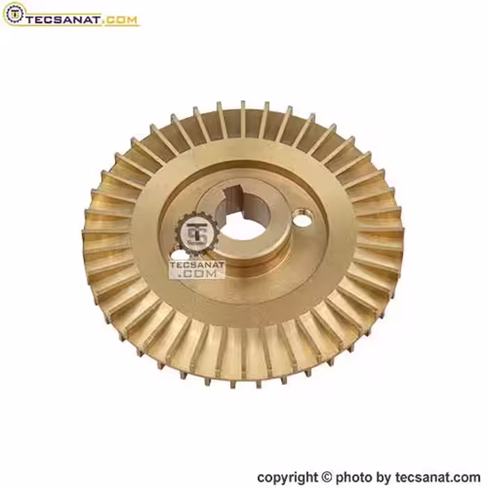 پروانه آب پخش کن برنجی پمپ 0.5 اسب لوارا