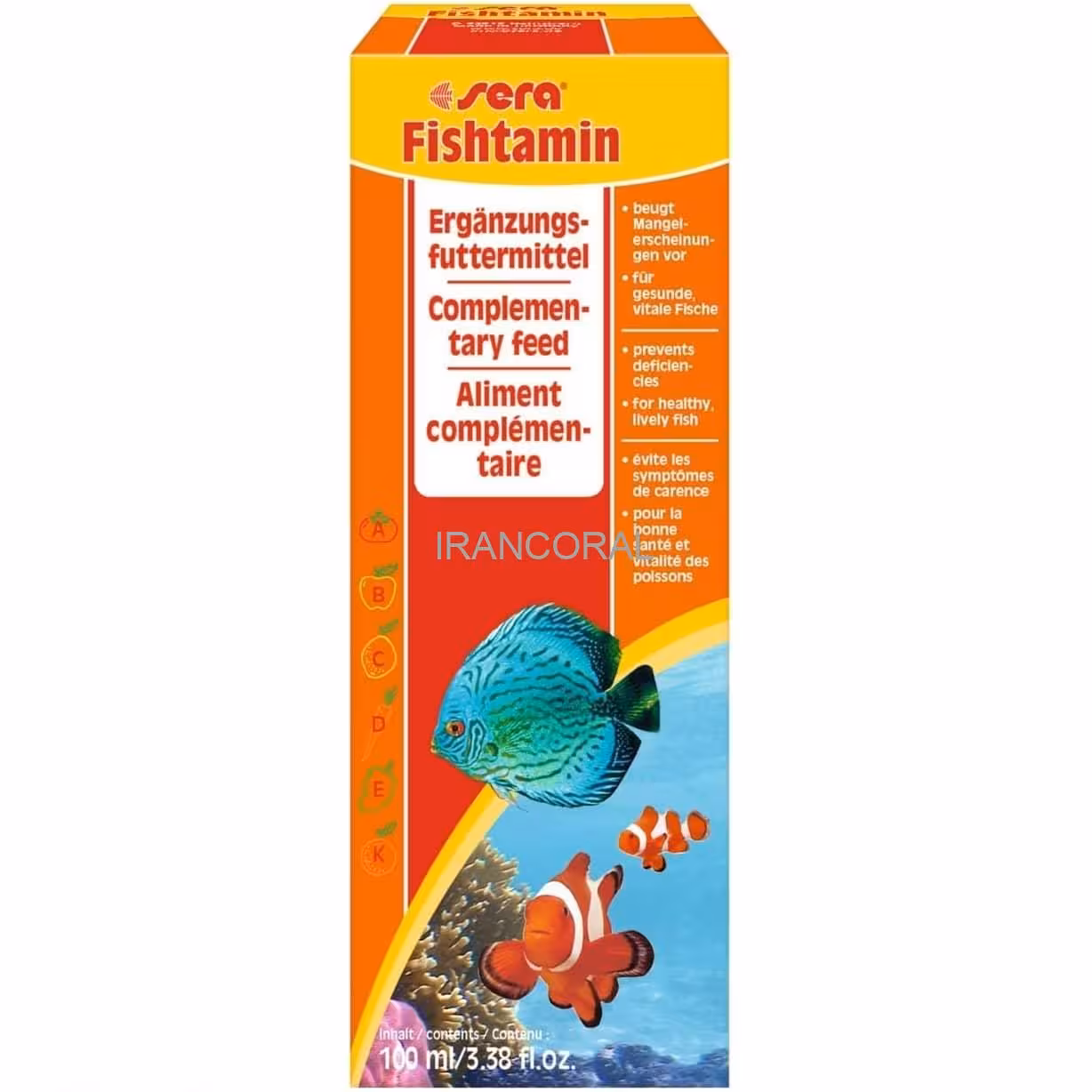 مولتی ویتامین ماهی فیشتامین سرا