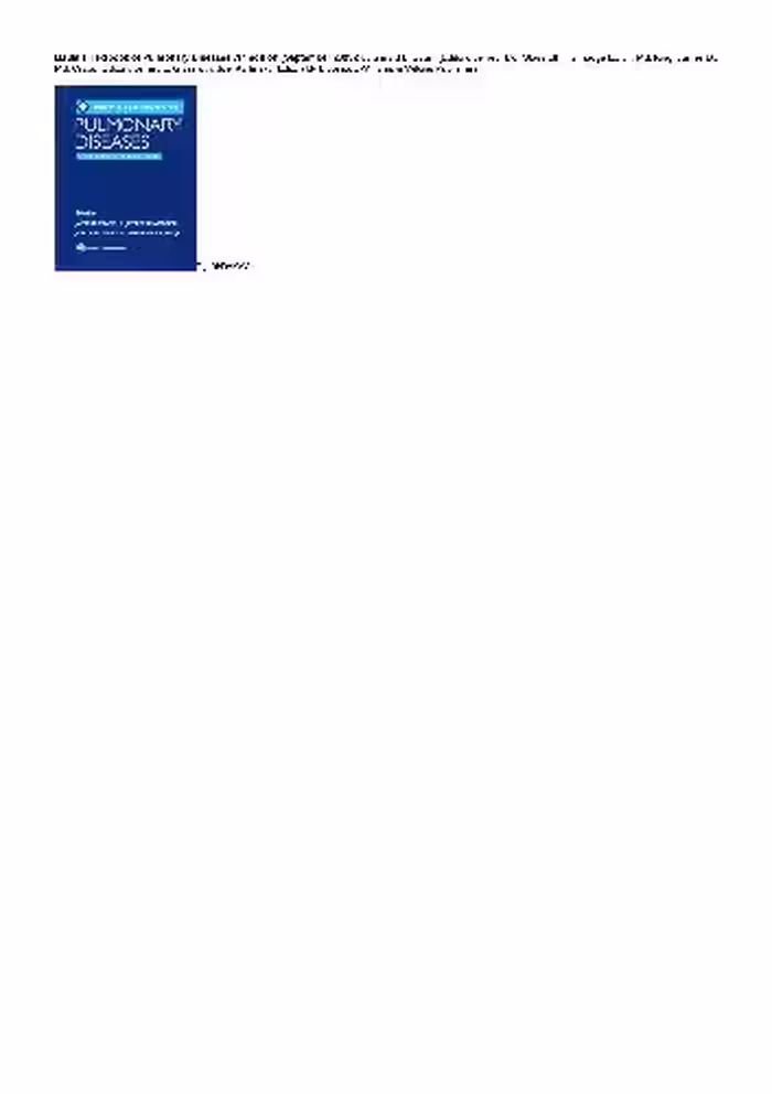 خرید و دانلود نسخه کامل کتاب Baum's Textbook of Pulmonary Diseases