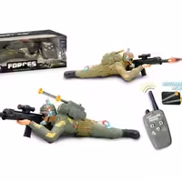 اسباب بازی جنگی طرح سرباز سینه خیز کنترلی کد 9351