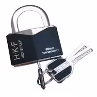 قفل آویز اچ کی اف مدل moon - 007 سایز 60 میلی متر | چاوه