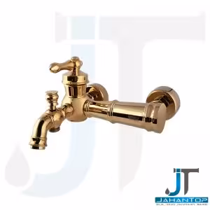 شیر حمام اهرمی طلایی آریانا (مدل سورن)