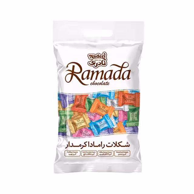 شکلات رامادا کرمدار نادری 1000 گرمی