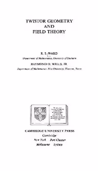 خرید و دانلود نسخه کامل کتاب Twistor geometry and field theory