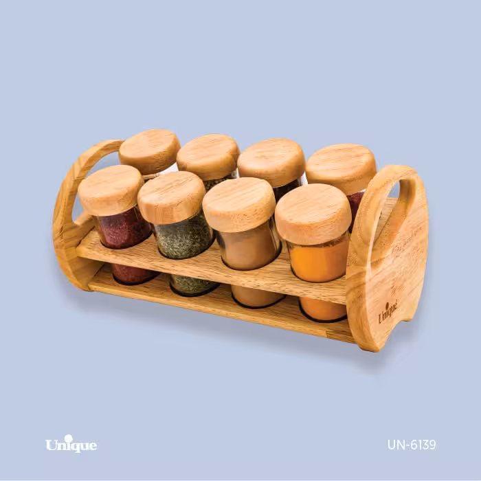 ست جا ادویه 8تایی هلالی یونیک کد 6139