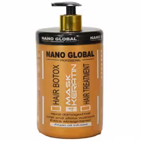 ماسک موی افتر کراتین بدون سولفات با آبکشی نانوگلوبال حجم 1000 میل