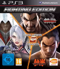 بازی پلی استیشن 3 (PS3 ) نسخه رایتی نسخه هک شده بازی  Fighting Edition: Tekken 6 / Tekken Tag Tournament 2 / SoulCalibur V