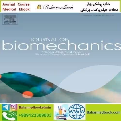 Journal of Biomechanics Volume 98 to 113 2020 TRUE PD