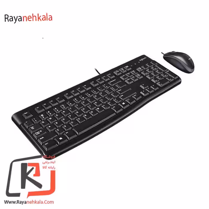 کیبورد و ماوس بی سیم لاجیتک مدل Logitech MK120 Keyboard
