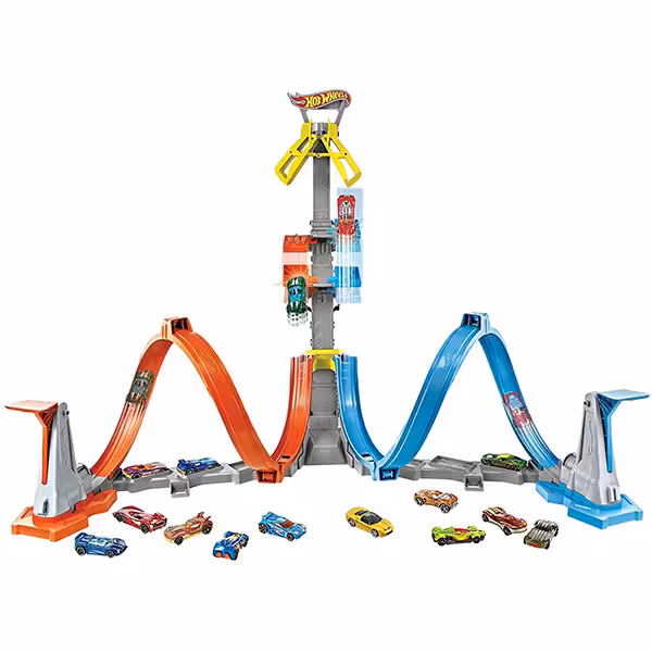 کیت بازی اکشن هات ویلز مدل Loop & Launch